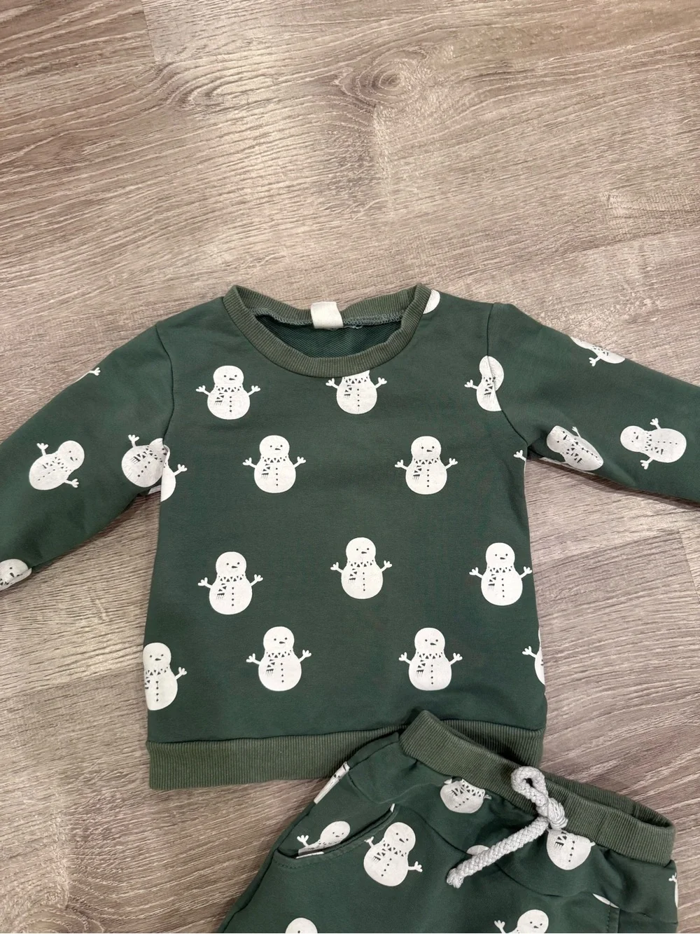 Snowman Two Piece Toddler Outfit Size 3T fits 2/3t